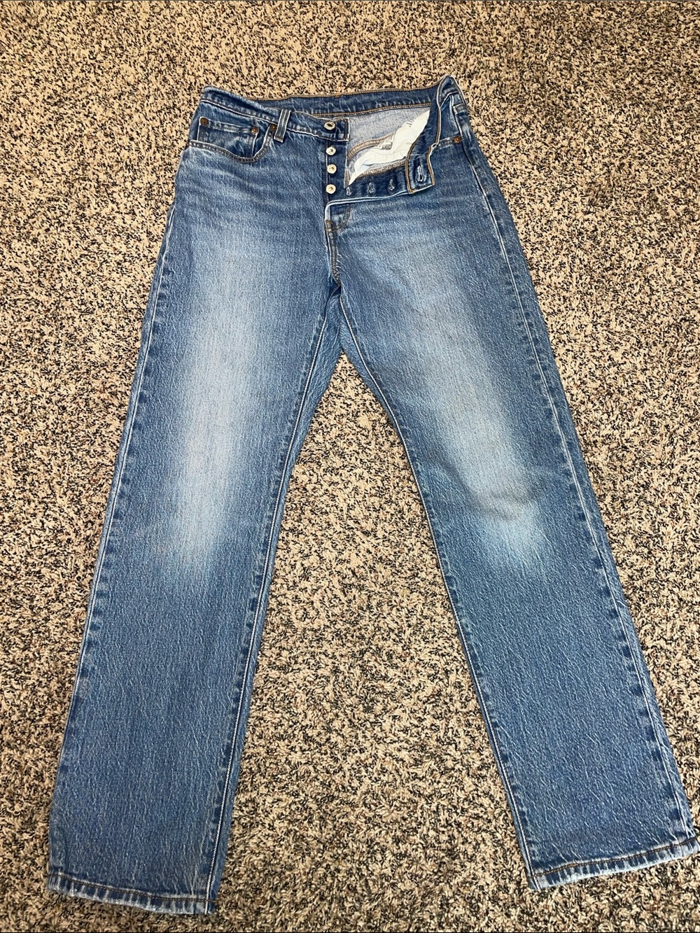 Vintage Levi’s Woman’s High Rise Straight Leg Jeans Size 8 EUC